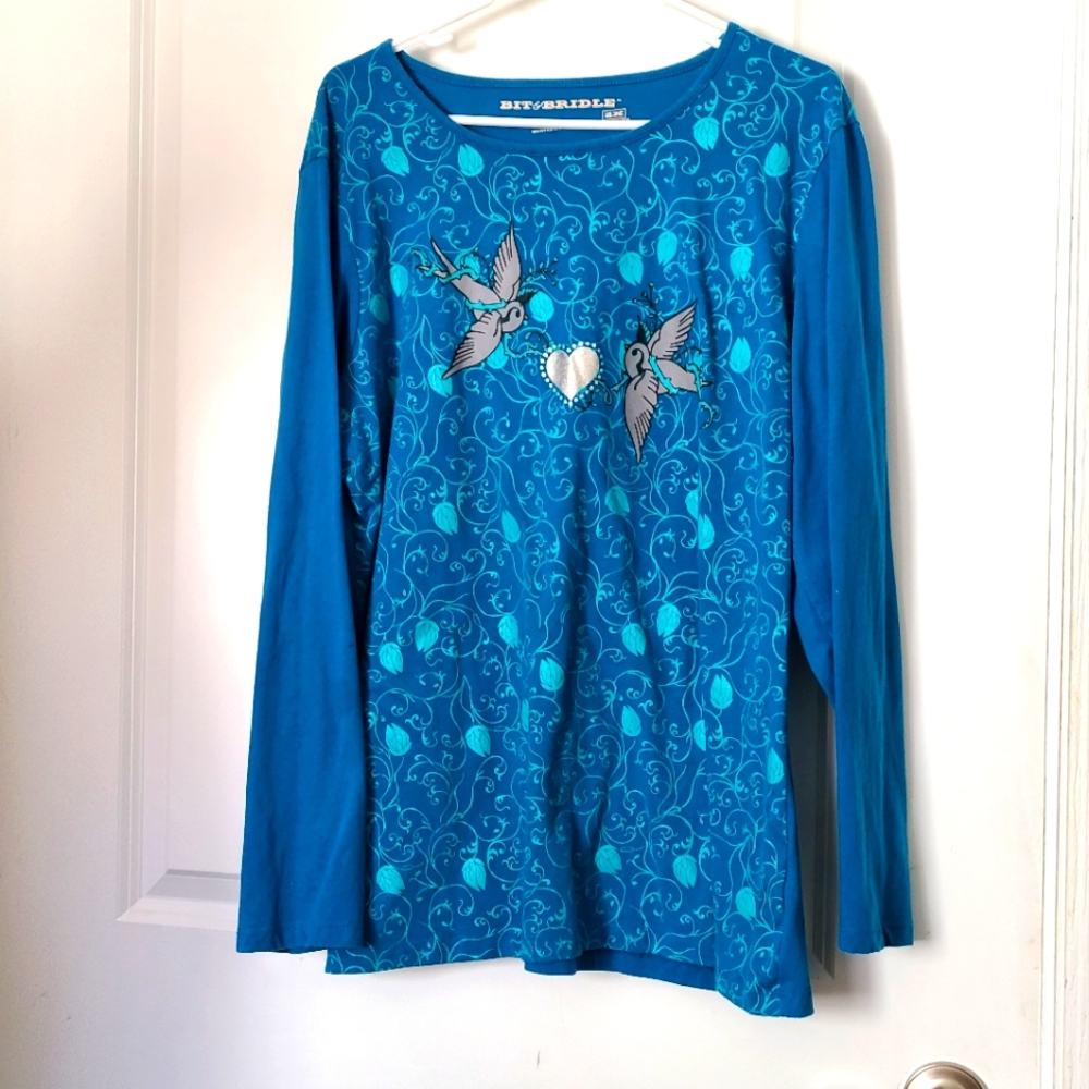 Like new Bit & Bridle long sleeved shirt